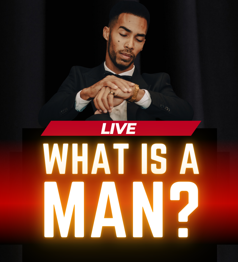 What Is A MAN Poster Upgraded V2