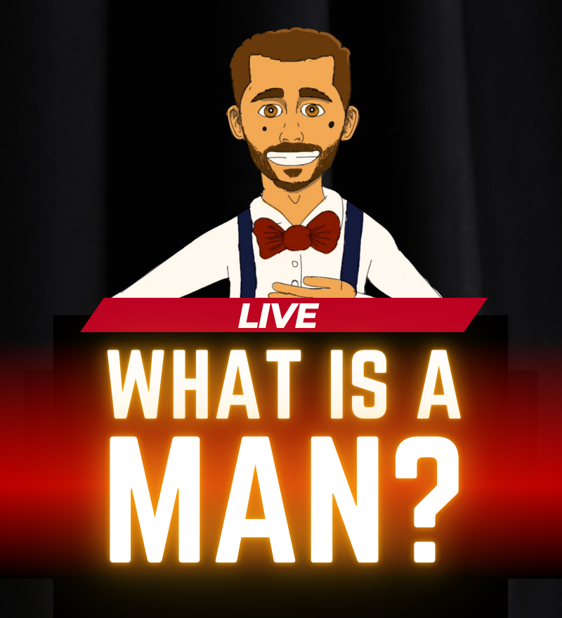What Is A MAN animated Poster V3