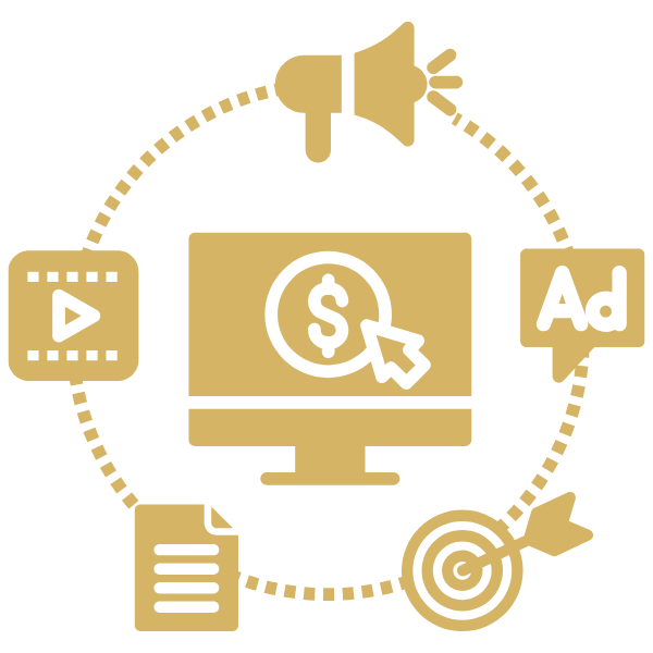 Social Media Advertisement Icon